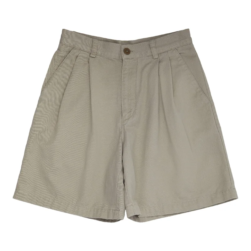 W's Pleated Twill Shorts